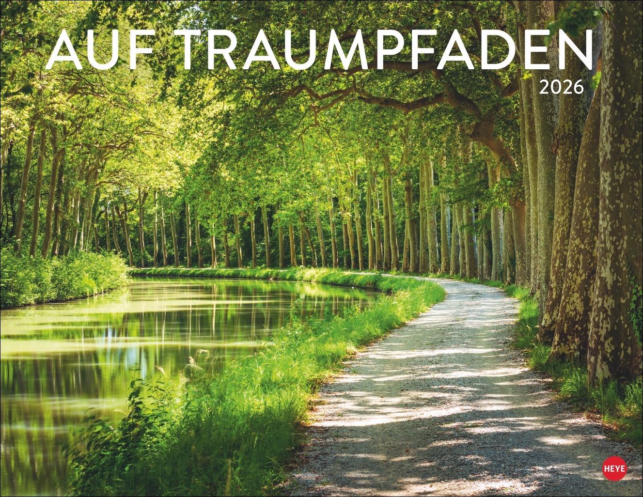 Vorderes Coverbild Auf Traumpfaden Posterkalender 2026