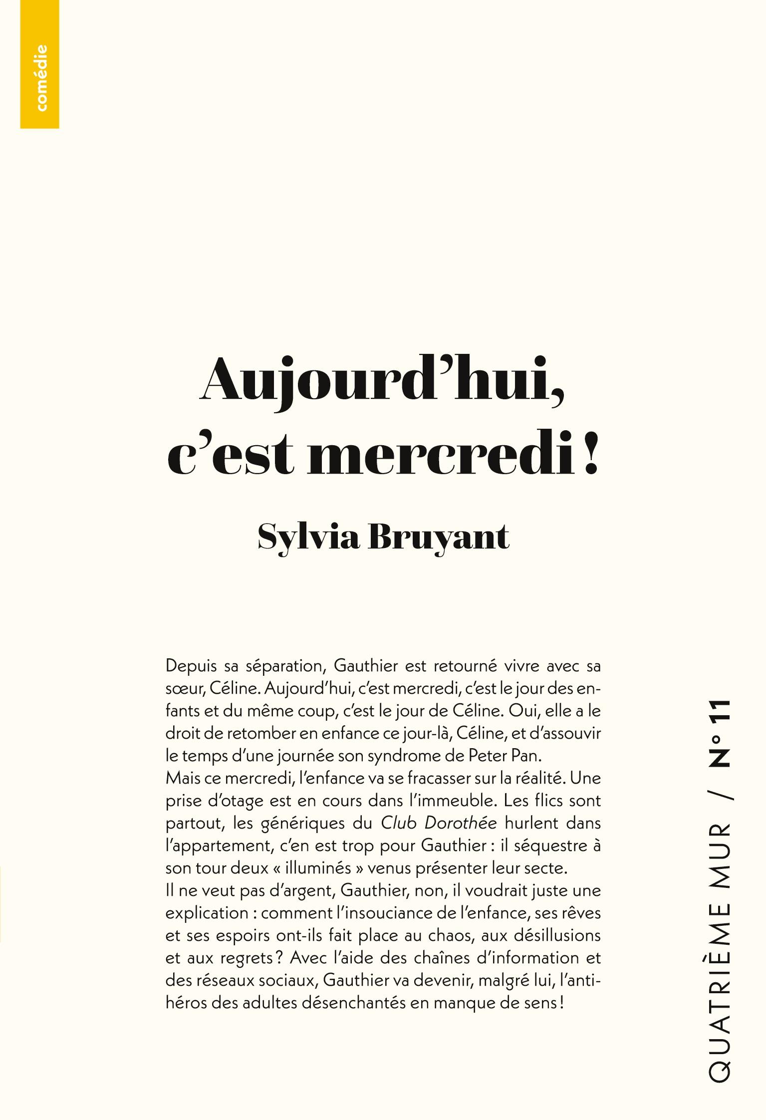 Vorderes Coverbild Aujourd'hui, c'est mercredi !