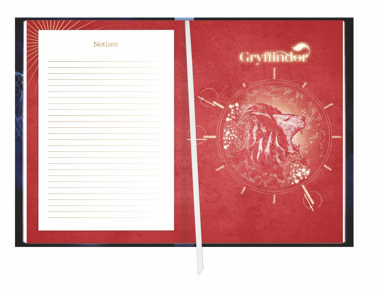 Beispielinhalt (Bild) Harry Potter Schülerkalender A5 2026 - 17 Monate ab August 2025