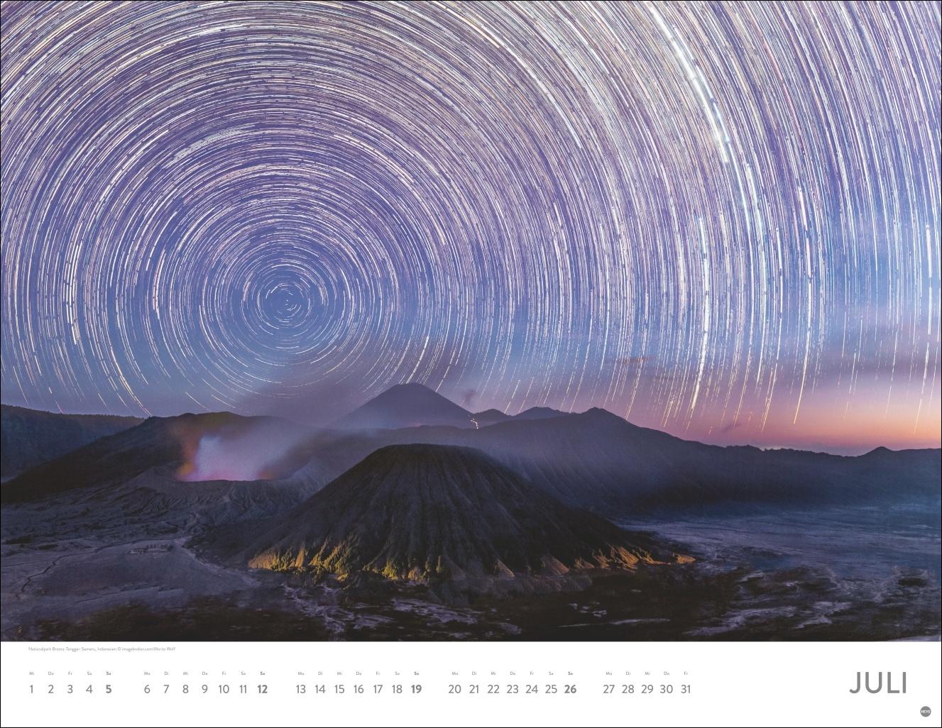 Beispielinhalt (Bild) Magie des Lichts Posterkalender 2026