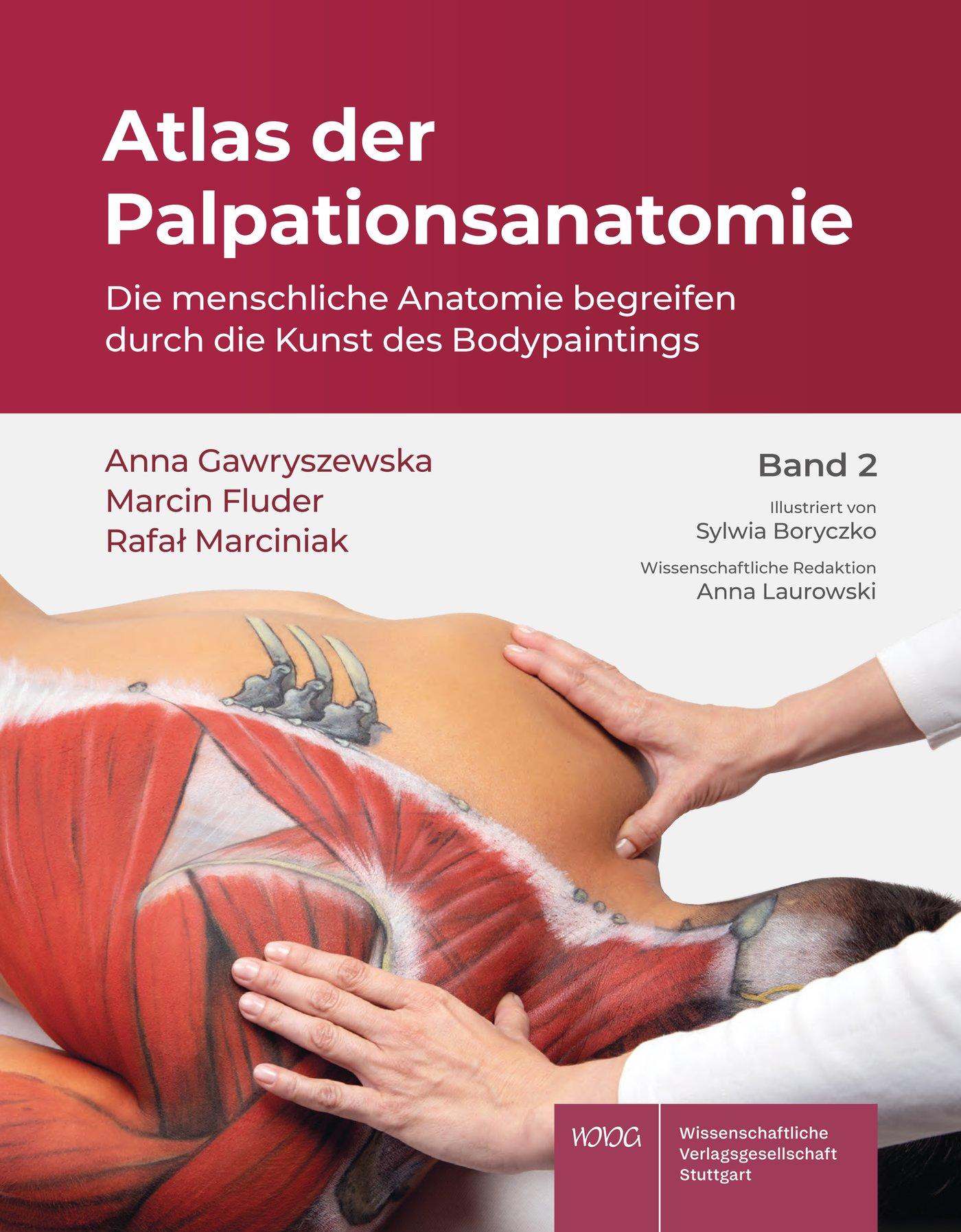 Vorderes Coverbild Atlas der Palpationsanatomie Band 2