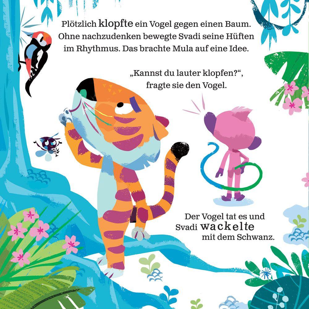 Beispielinhalt (Bild) Mula und der freche Affe