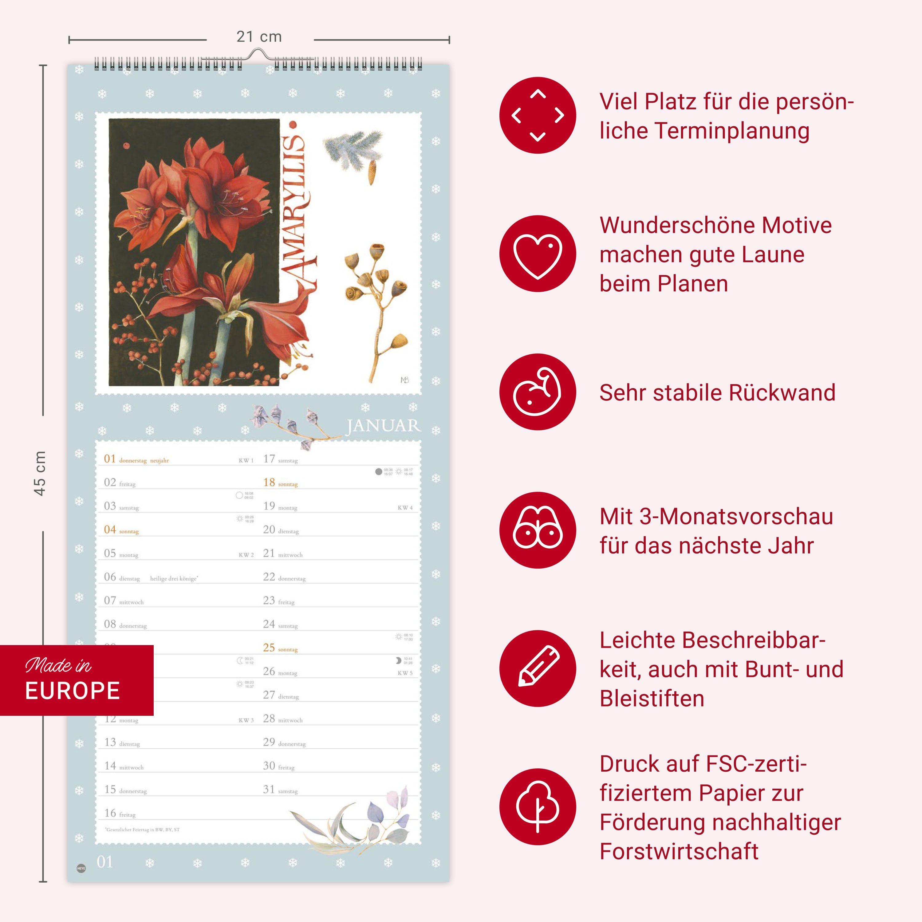 Beispielinhalt (Bild) Marjolein Bastin: Wunder der Natur Kalender 2026