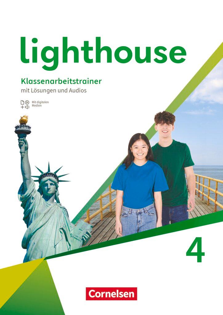 Vorderes Coverbild Lighthouse Band 4: 8. Schuljahr - General Edition - Klassenarbeitstrainer