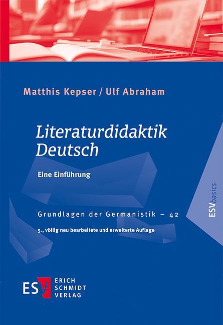 Vorderes Coverbild Literaturdidaktik Deutsch