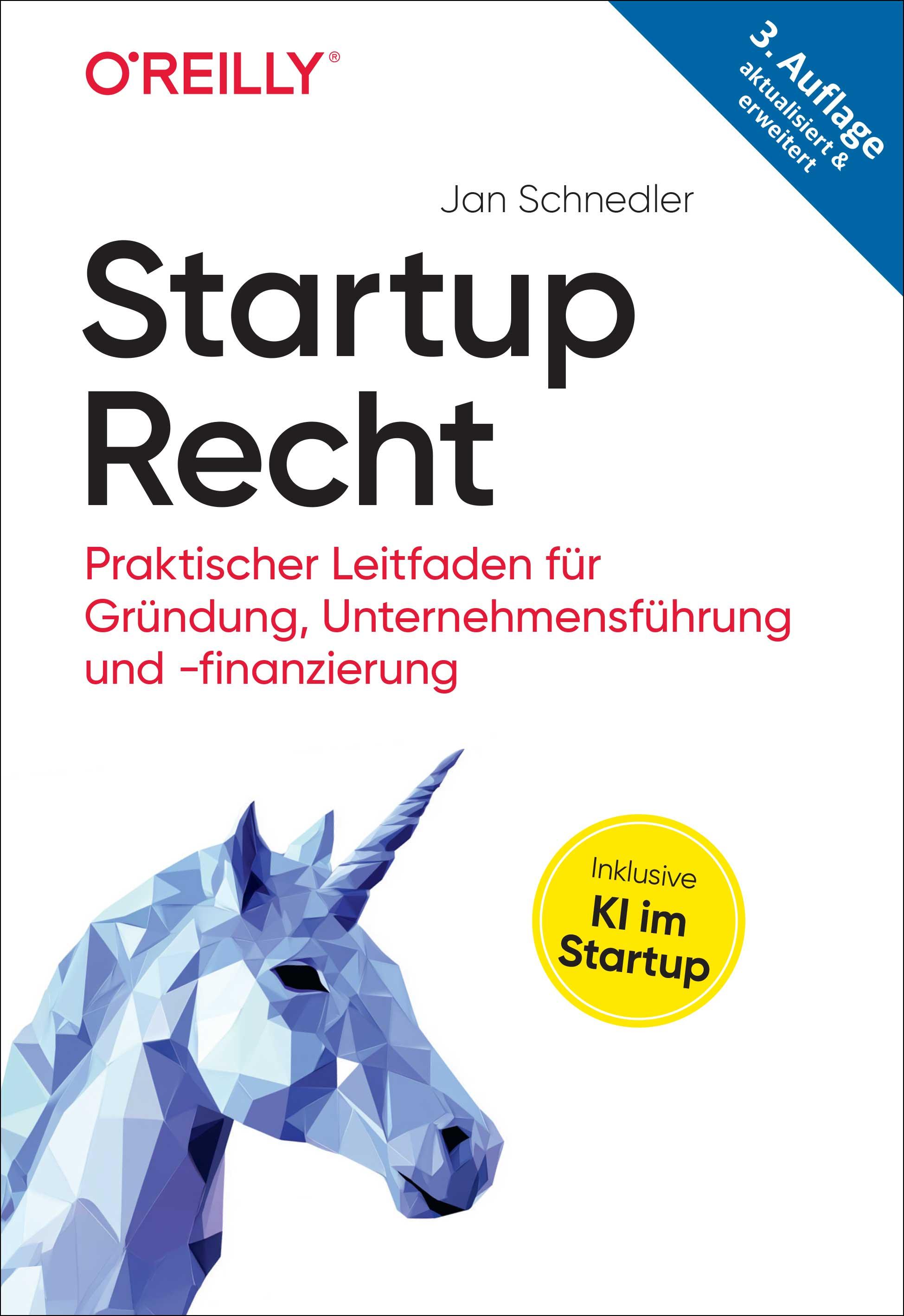 Vorderes Coverbild Startup-Recht