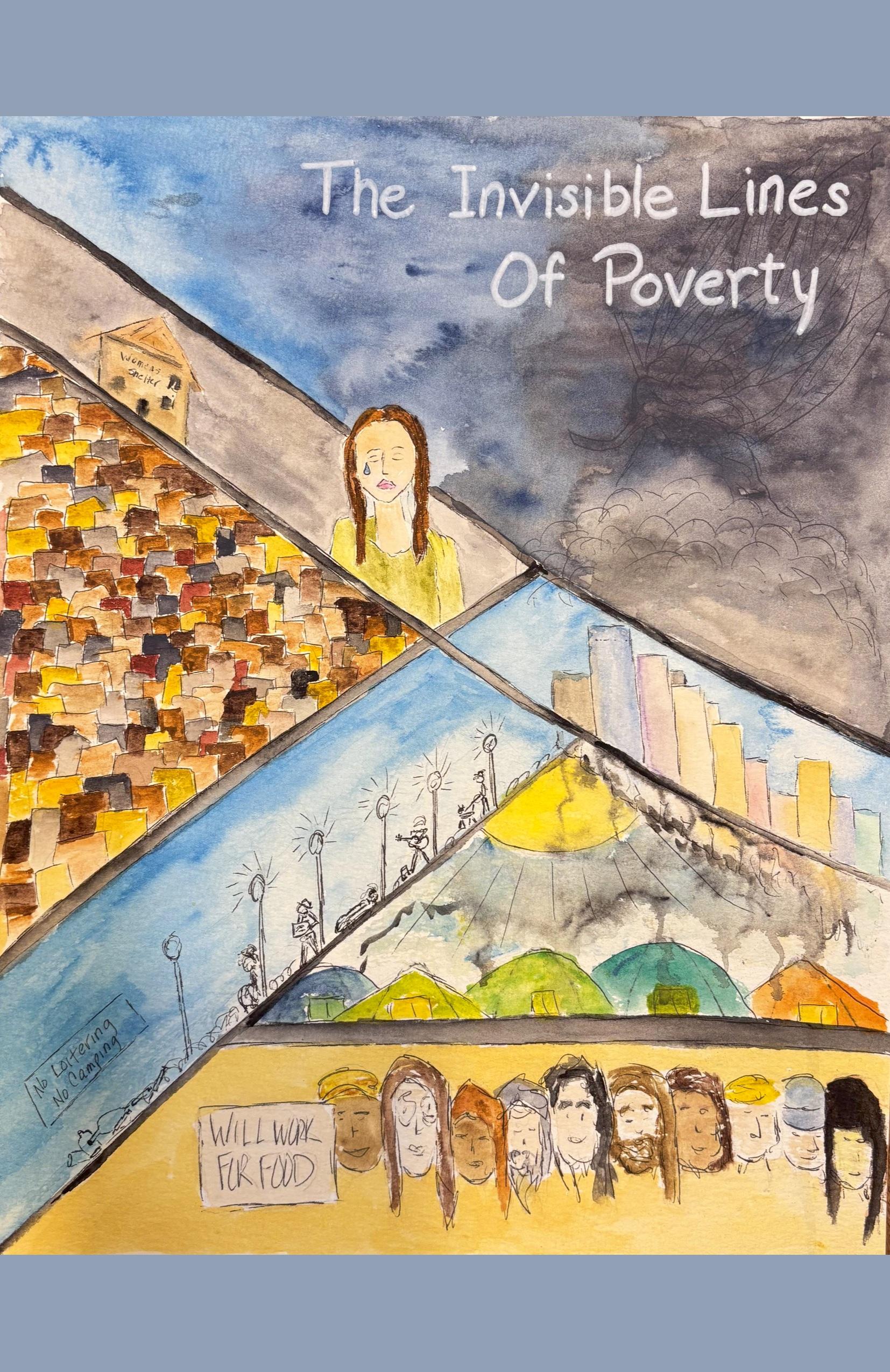 Vorderes Coverbild The Invisible Lines Of Poverty