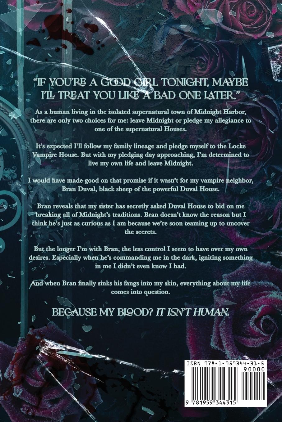 Rückseitencover Secrets Drenched in Blood