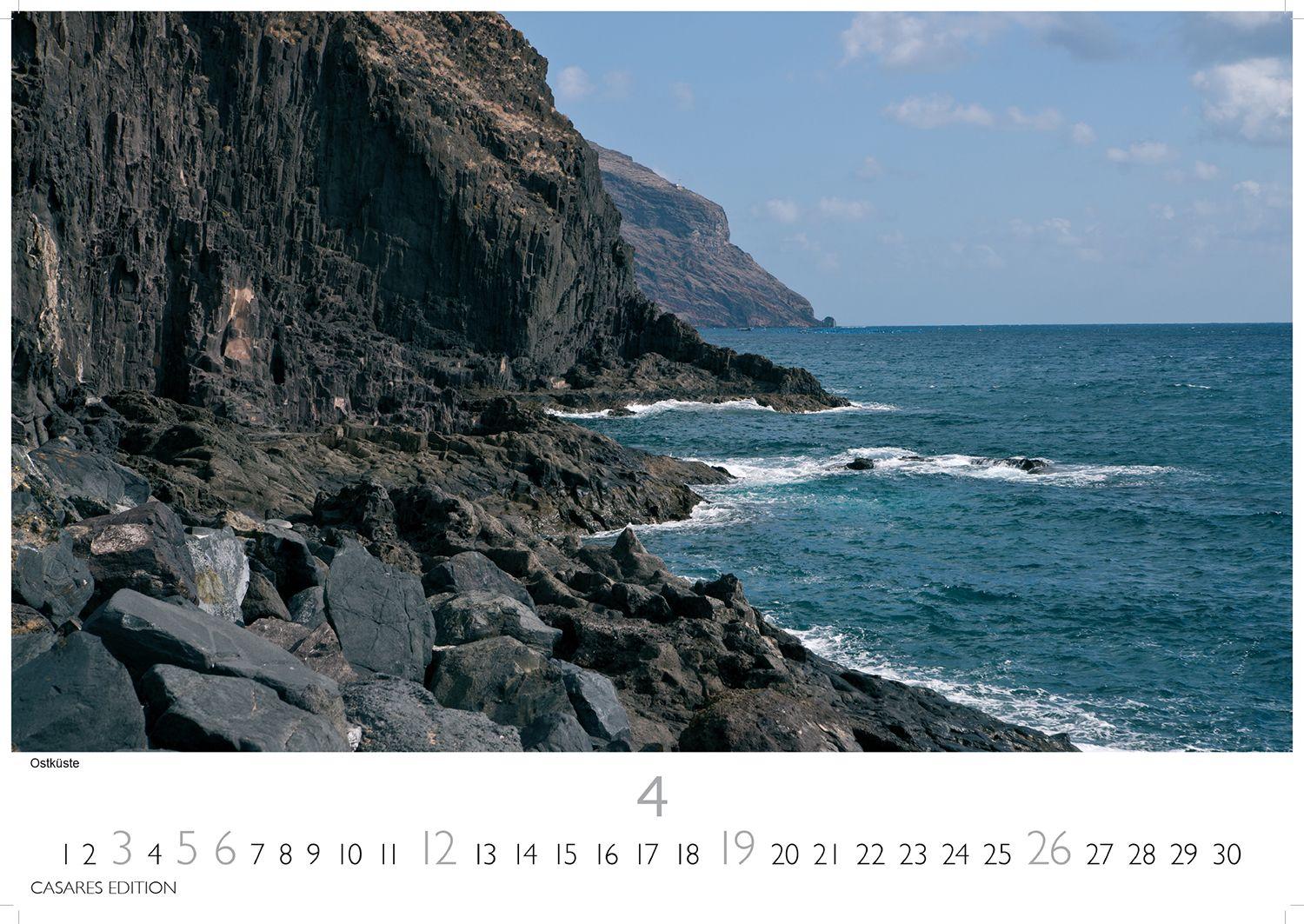 Beispielinhalt (Bild) Teneriffa Kalender 2026 - Wandkalender | Fotokalender Spanien 35x50cm - . mit atemberaubenden Fotos von Teneriffa, Natur, Stränden & Sehenswürdigkeiten | Perfekt für Fans der Kanarischen Insel.