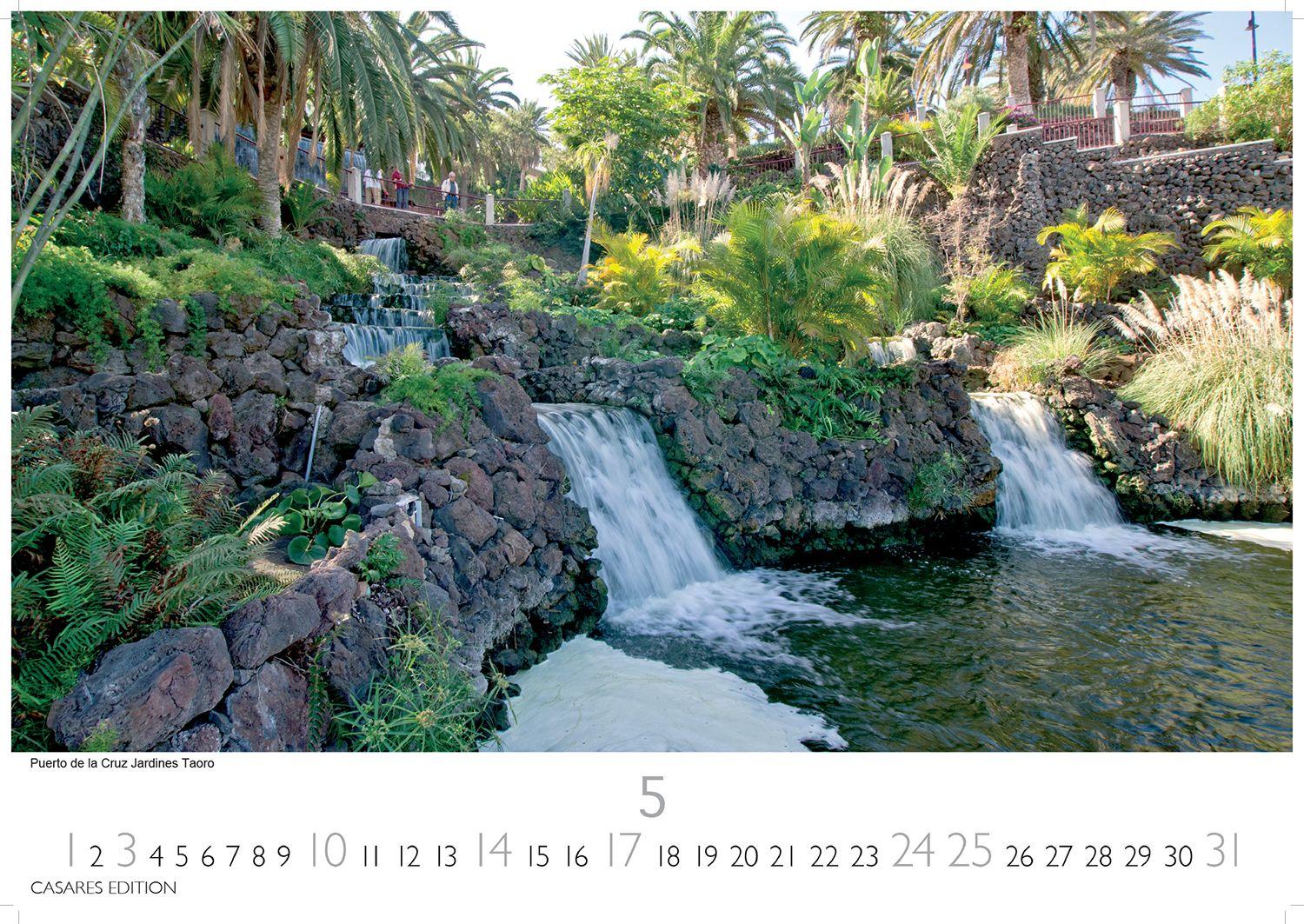 Beispielinhalt (Bild) Teneriffa Kalender 2026 - Wandkalender | Fotokalender Spanien 35x50cm - . mit atemberaubenden Fotos von Teneriffa, Natur, Stränden & Sehenswürdigkeiten | Perfekt für Fans der Kanarischen Insel.