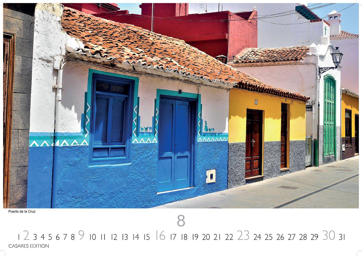 Beispielinhalt (Bild) Teneriffa Kalender 2026 - Wandkalender | Fotokalender Spanien 35x50cm - . mit atemberaubenden Fotos von Teneriffa, Natur, Stränden & Sehenswürdigkeiten | Perfekt für Fans der Kanarischen Insel.