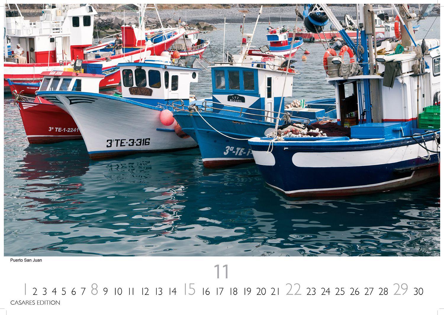Beispielinhalt (Bild) Teneriffa Kalender 2026 - Wandkalender | Fotokalender Spanien 35x50cm - . mit atemberaubenden Fotos von Teneriffa, Natur, Stränden & Sehenswürdigkeiten | Perfekt für Fans der Kanarischen Insel.
