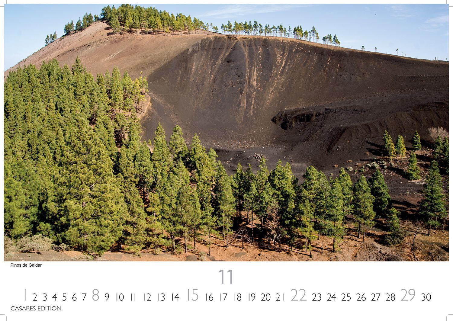 Beispielinhalt (Bild) Gran Canaria Kalender 2026 - Wandkalender | Fotokalender Spanien 24x35 cm - Premium . dieser bezaubernden Insel