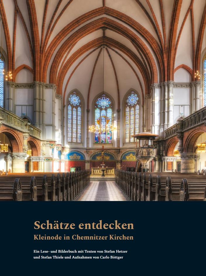 Vorderes Coverbild Schätze entdecken. Kleinode in Chemnitzer Kirchen - Ein Lese- und Bilderbuch