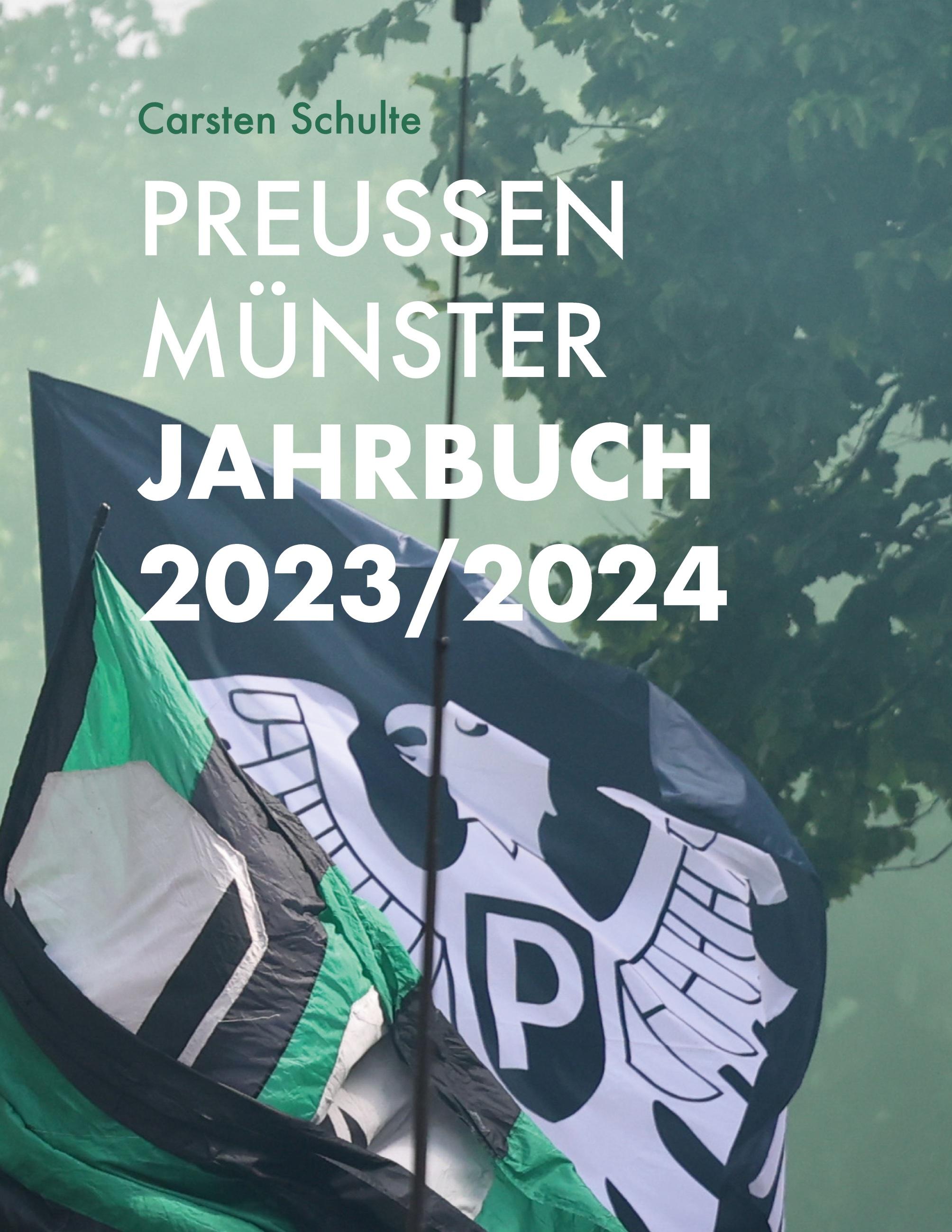 Vorderes Coverbild Preußen Münster Jahrbuch 2023/2024
