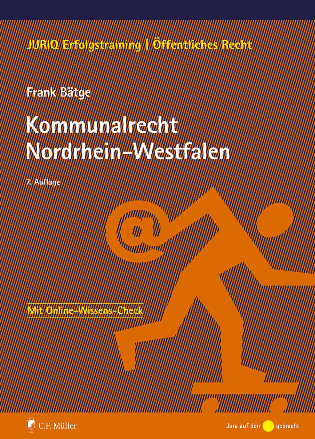 Vorderes Coverbild Kommunalrecht Nordrhein-Westfalen