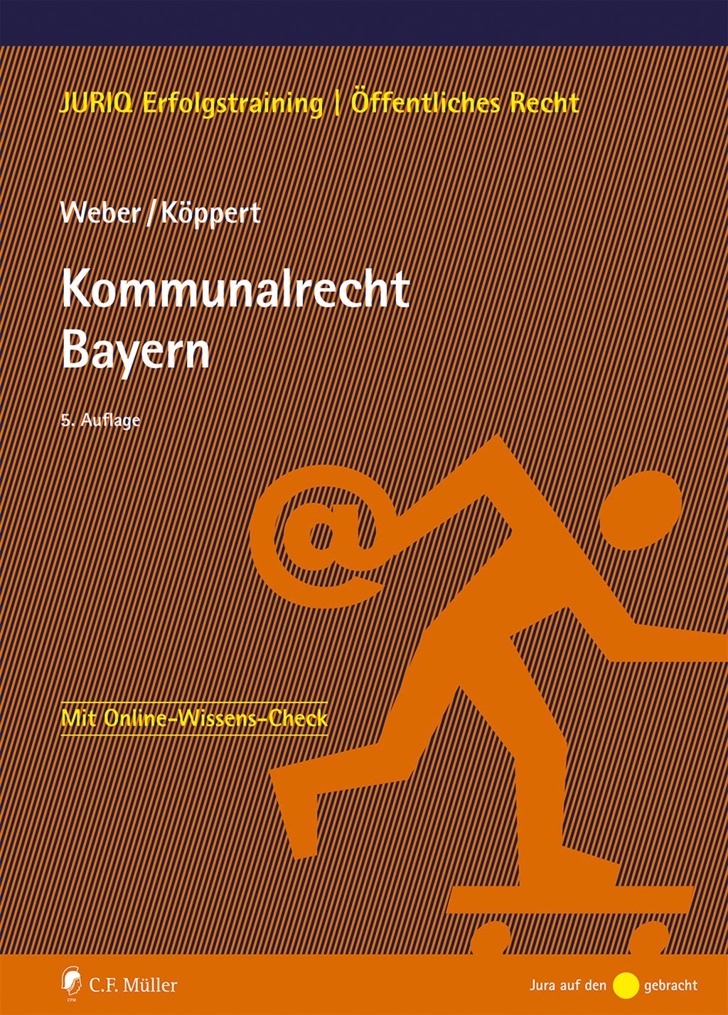 Vorderes Coverbild Kommunalrecht Bayern