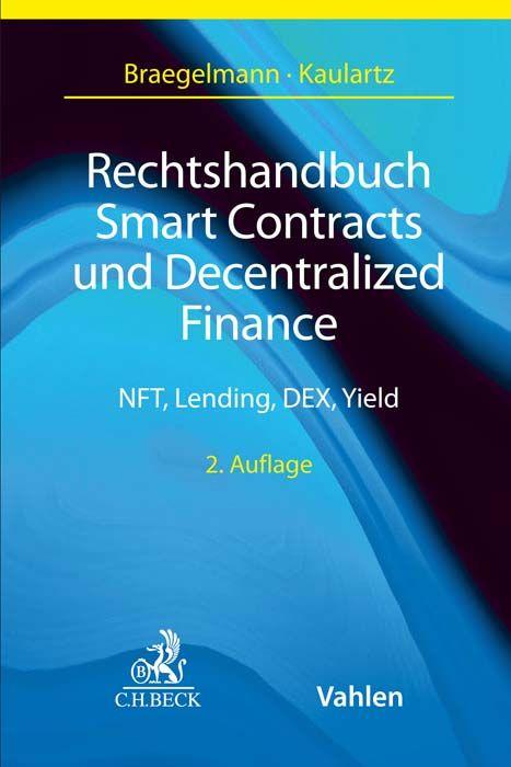 Vorderes Coverbild Smart Contracts und Decentralized Finance