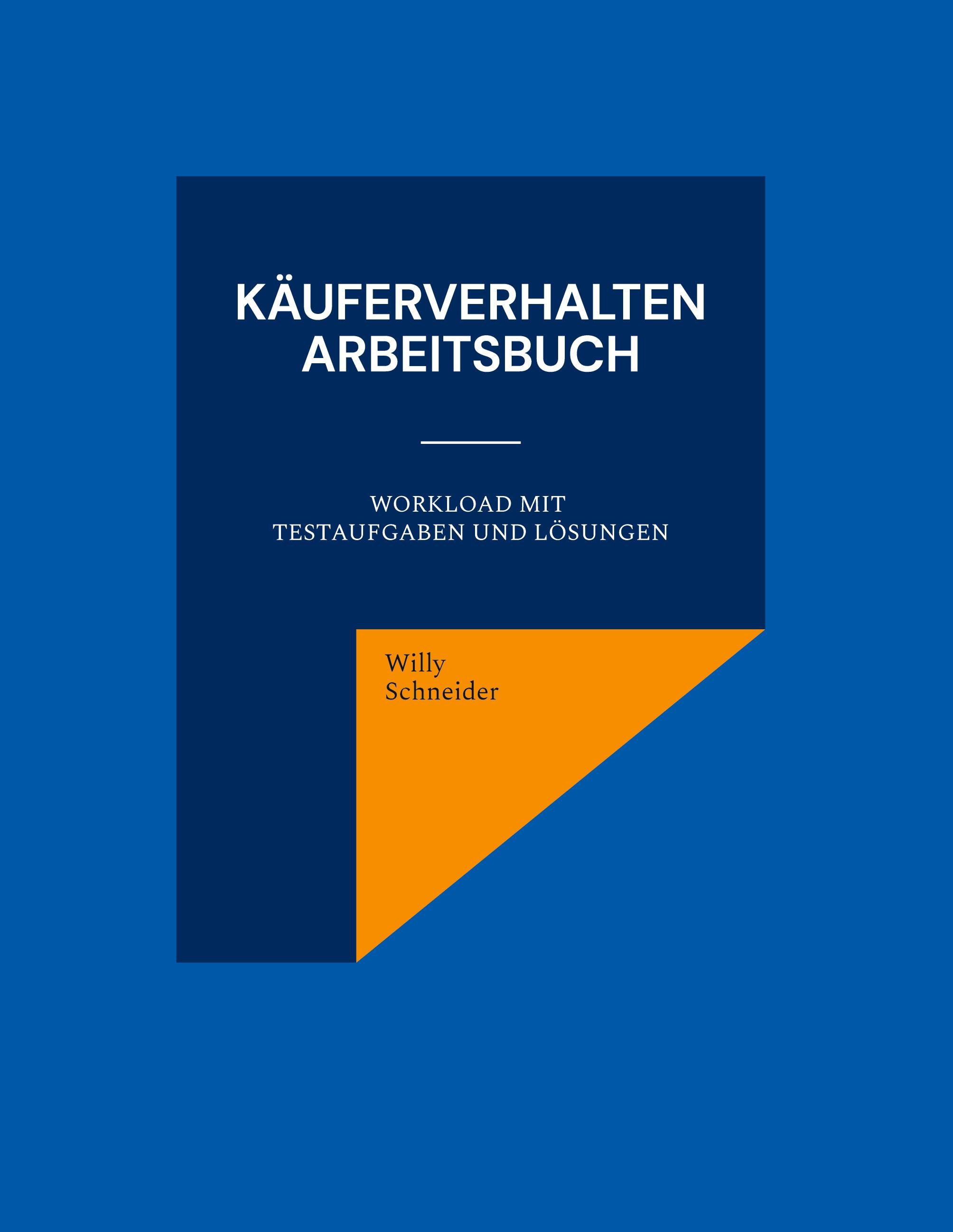 Vorderes Coverbild Käuferverhalten - Arbeitsbuch