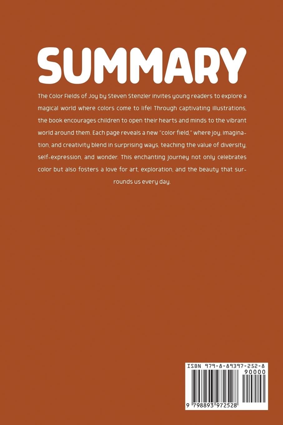 Rückseitencover The Color Fields of Joy