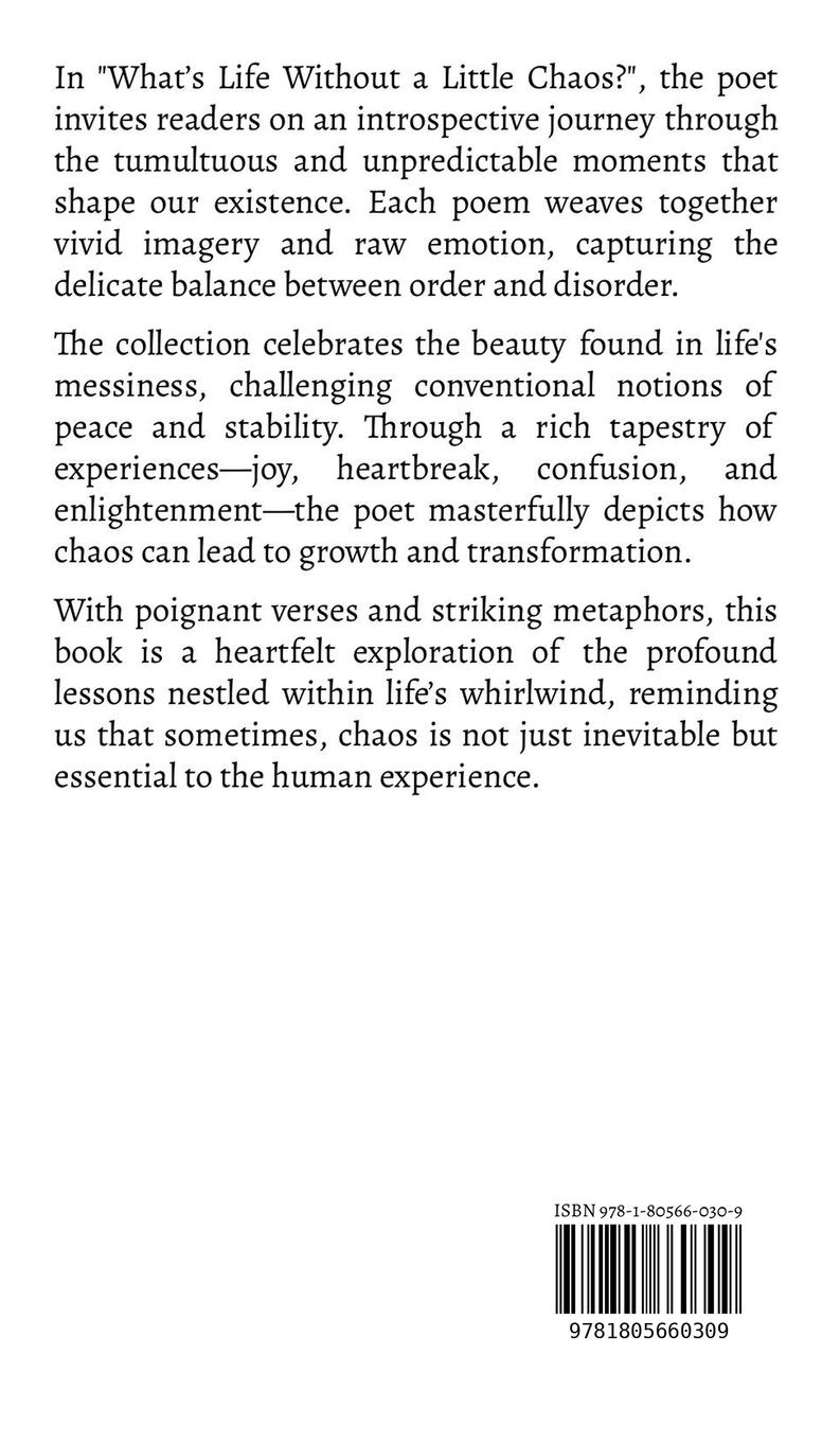 Rückseitencover What's Life Without a Little Chaos?