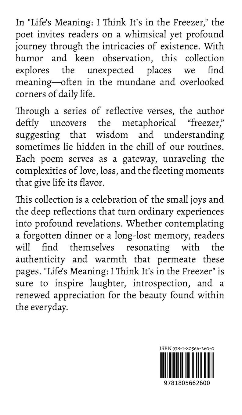 Rückseitencover Life's Meaning
