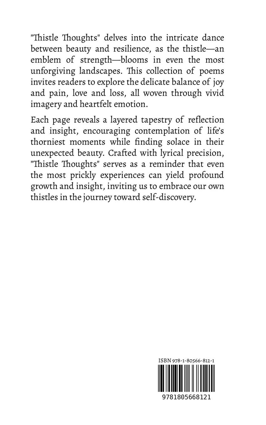 Rückseitencover Thistle Thoughts
