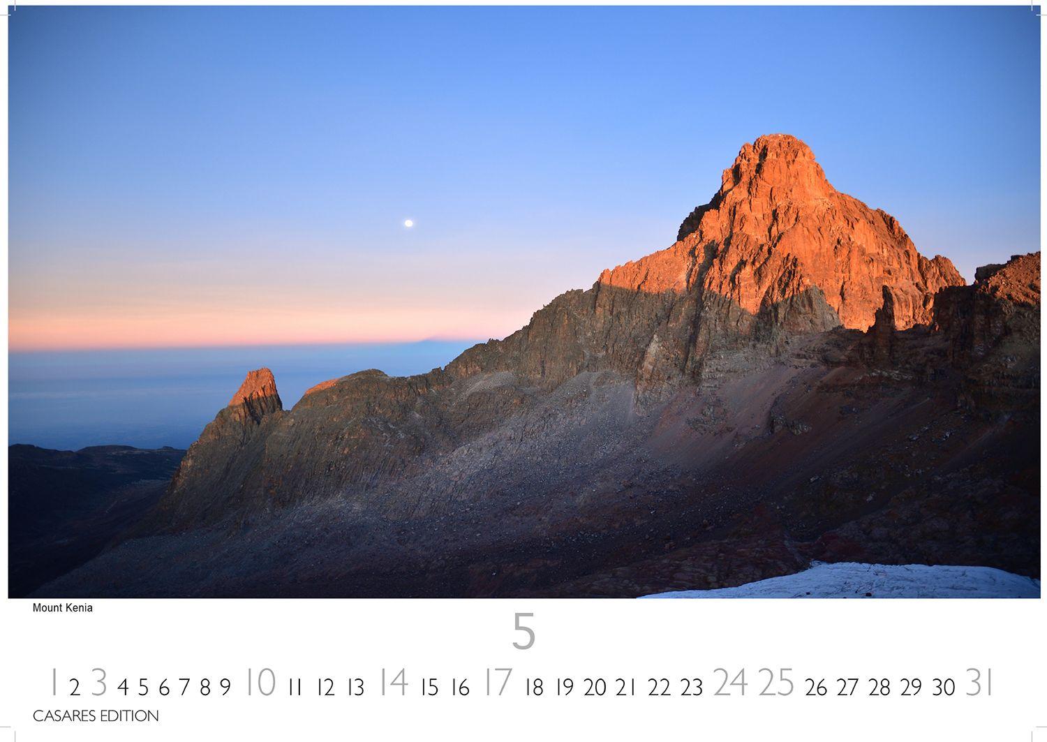 Beispielinhalt (Bild) Kenia & Serengheti Kalender 2026 - Wandkalender | Fotokalender Afrika 35x50cm - Wunderschöne Tierkalender- und Naturschutzfotos.