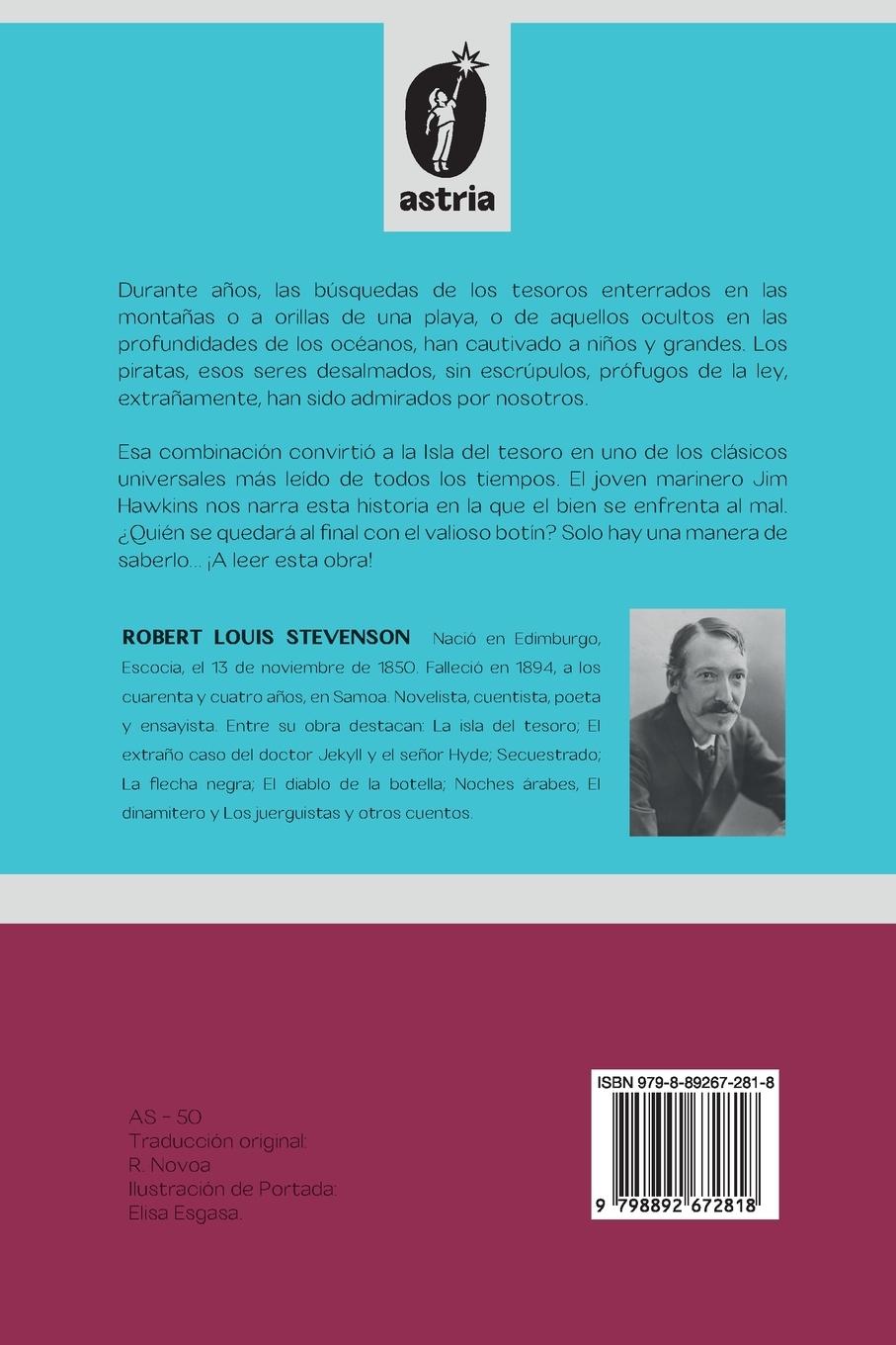 Rückseitencover La isla del tesoro