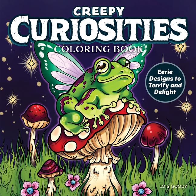Vorderes Coverbild Creepy Curiosities Coloring Book