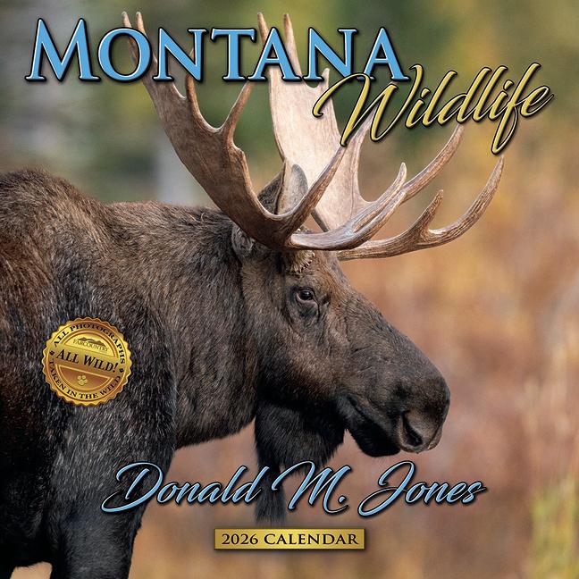 Vorderes Coverbild 2026 Montana Wildlife Wall Calendar