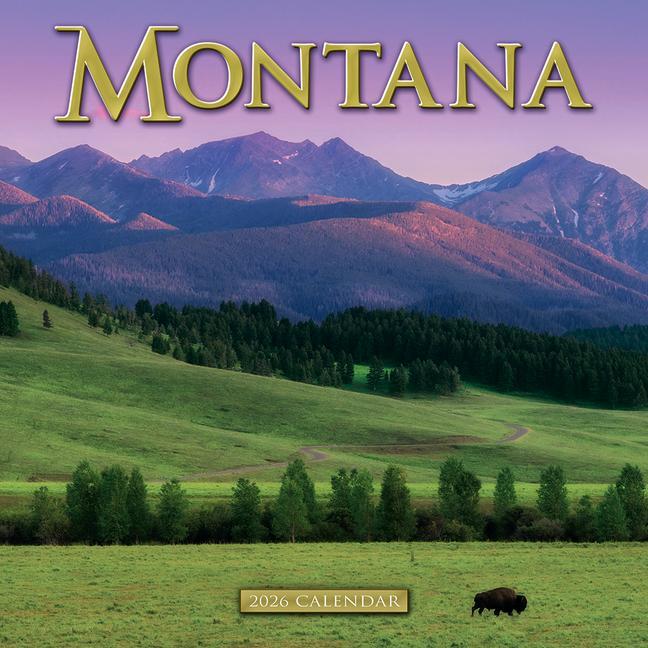 Vorderes Coverbild 2026 Montana Scenic Wall Calendar