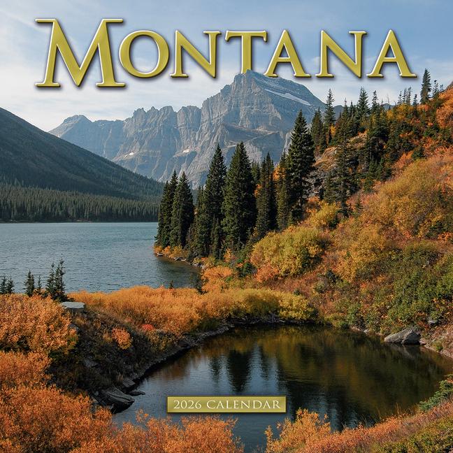 Vorderes Coverbild 2026 Montana Scenic Mini Wall Calendar