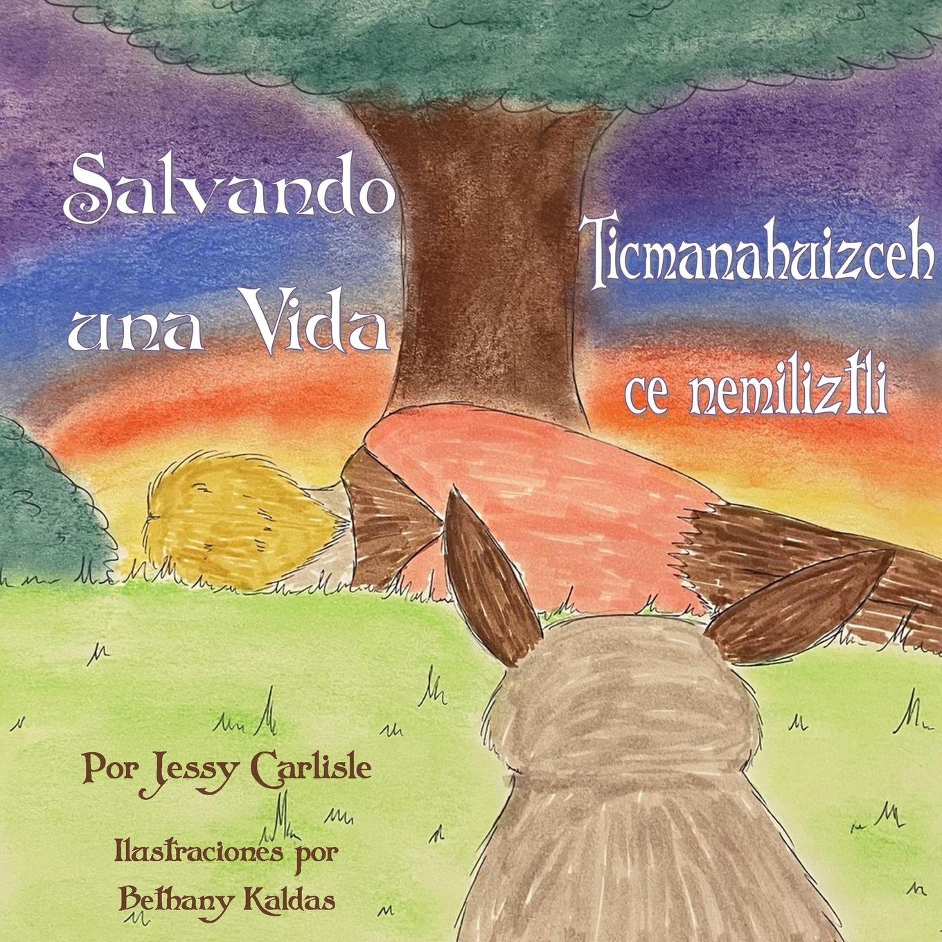 Vorderes Coverbild Saving a Life / Salvando una Vida / Ticmanahuizceh Ce Nemiliztli