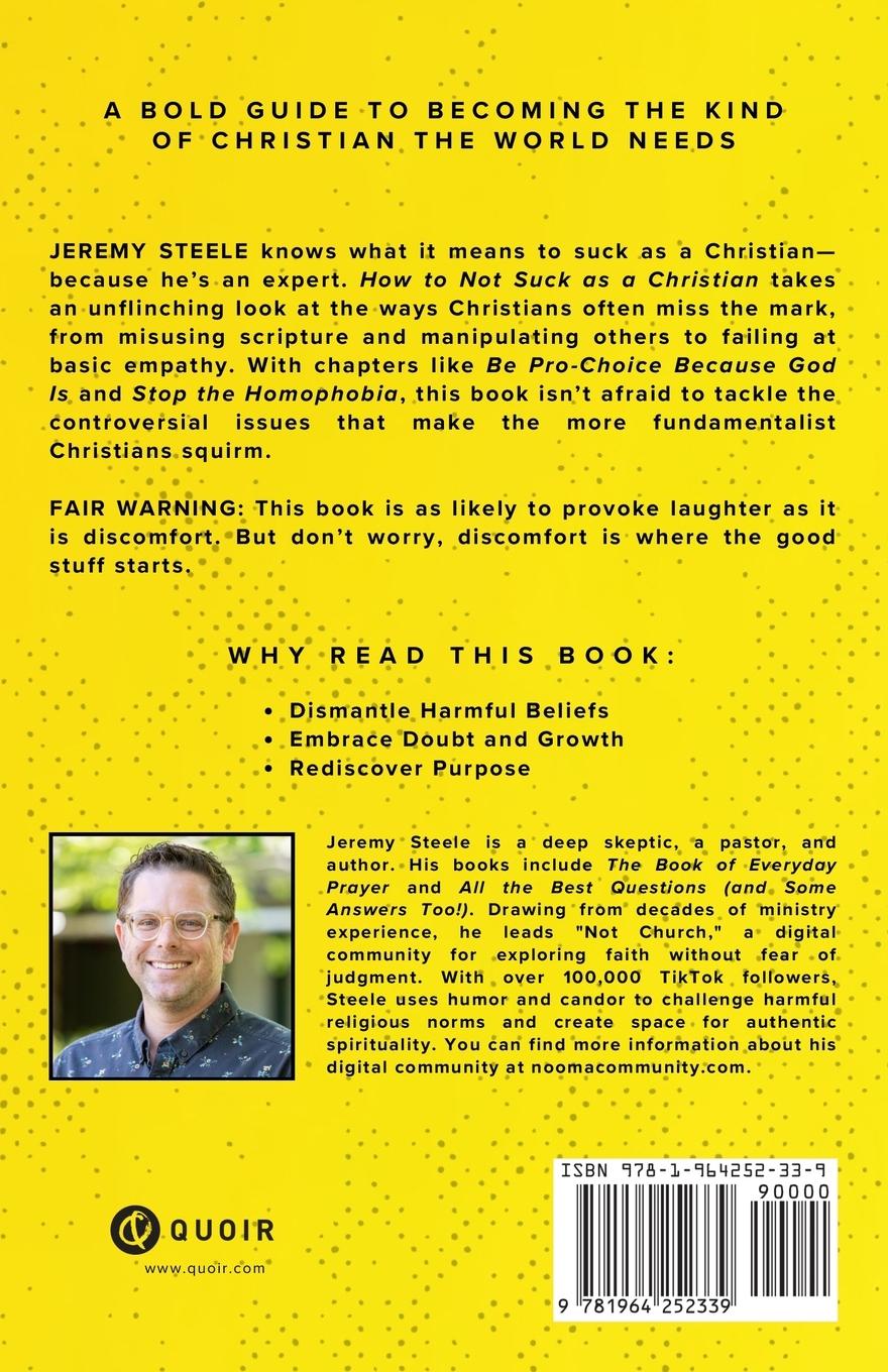 Rückseitencover How to Not Suck as a Christian