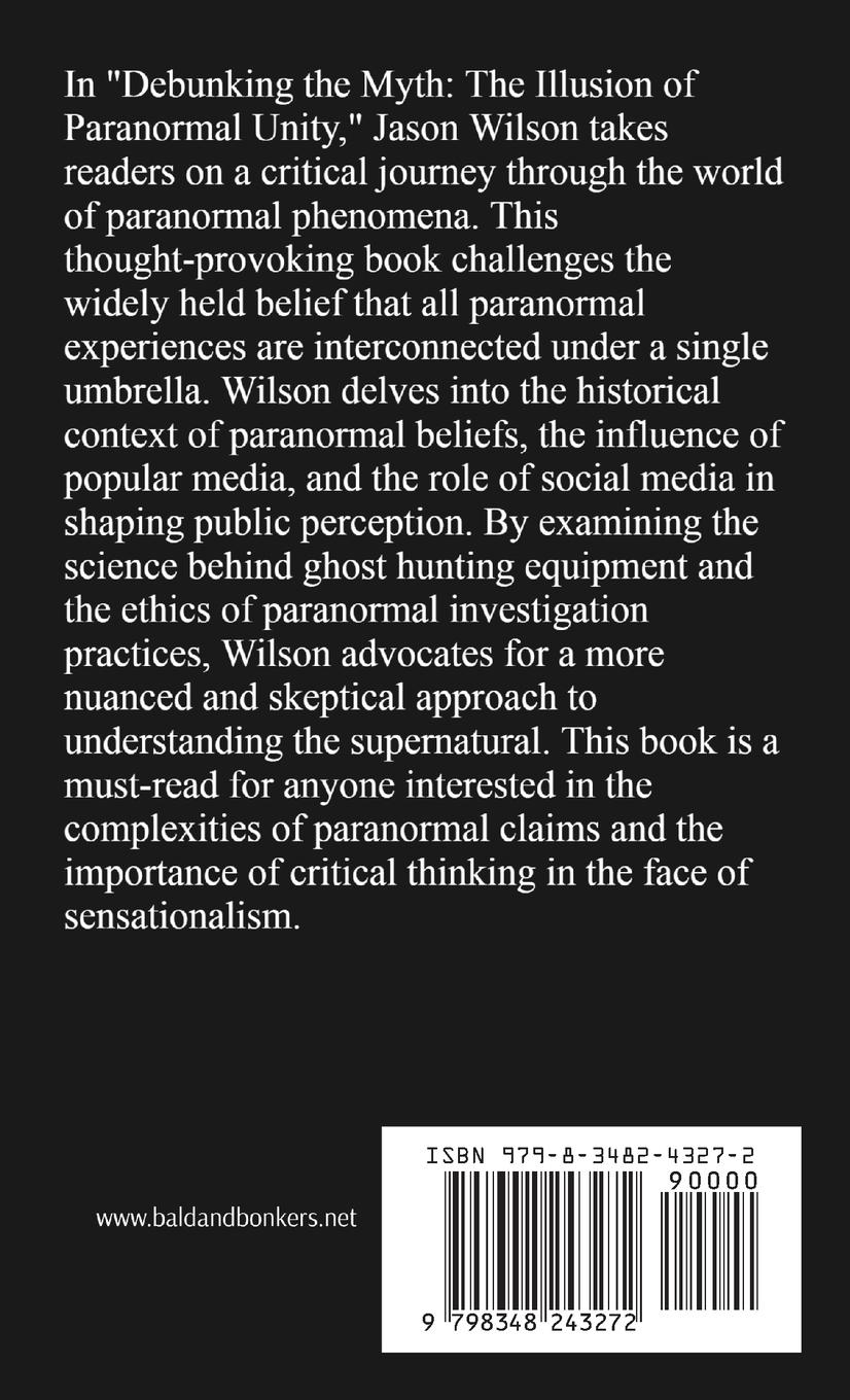 Rückseitencover Debunking the Myth