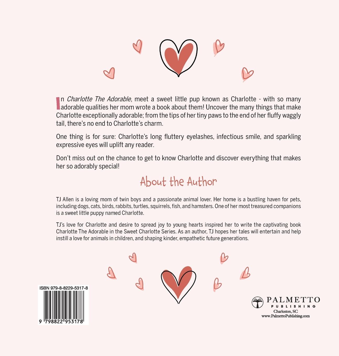 Rückseitencover Charlotte The Adorable