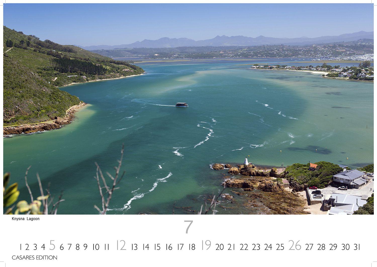 Beispielinhalt (Bild) Südafrika Kalender 2026 - Wandkalender | Fotokalender Afrika 35x50cm - . mit atemberaubenden Natur- und Tierkalenderaufnahmen