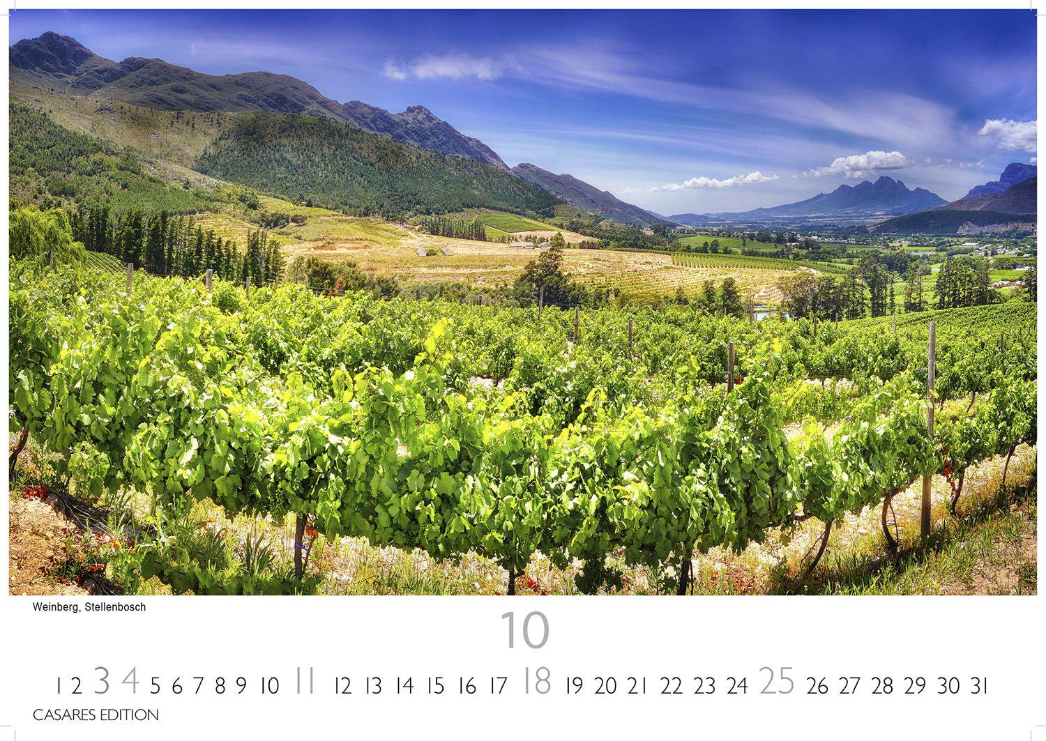 Beispielinhalt (Bild) Südafrika Kalender 2026 - Wandkalender | Fotokalender Afrika 35x50cm - . mit atemberaubenden Natur- und Tierkalenderaufnahmen