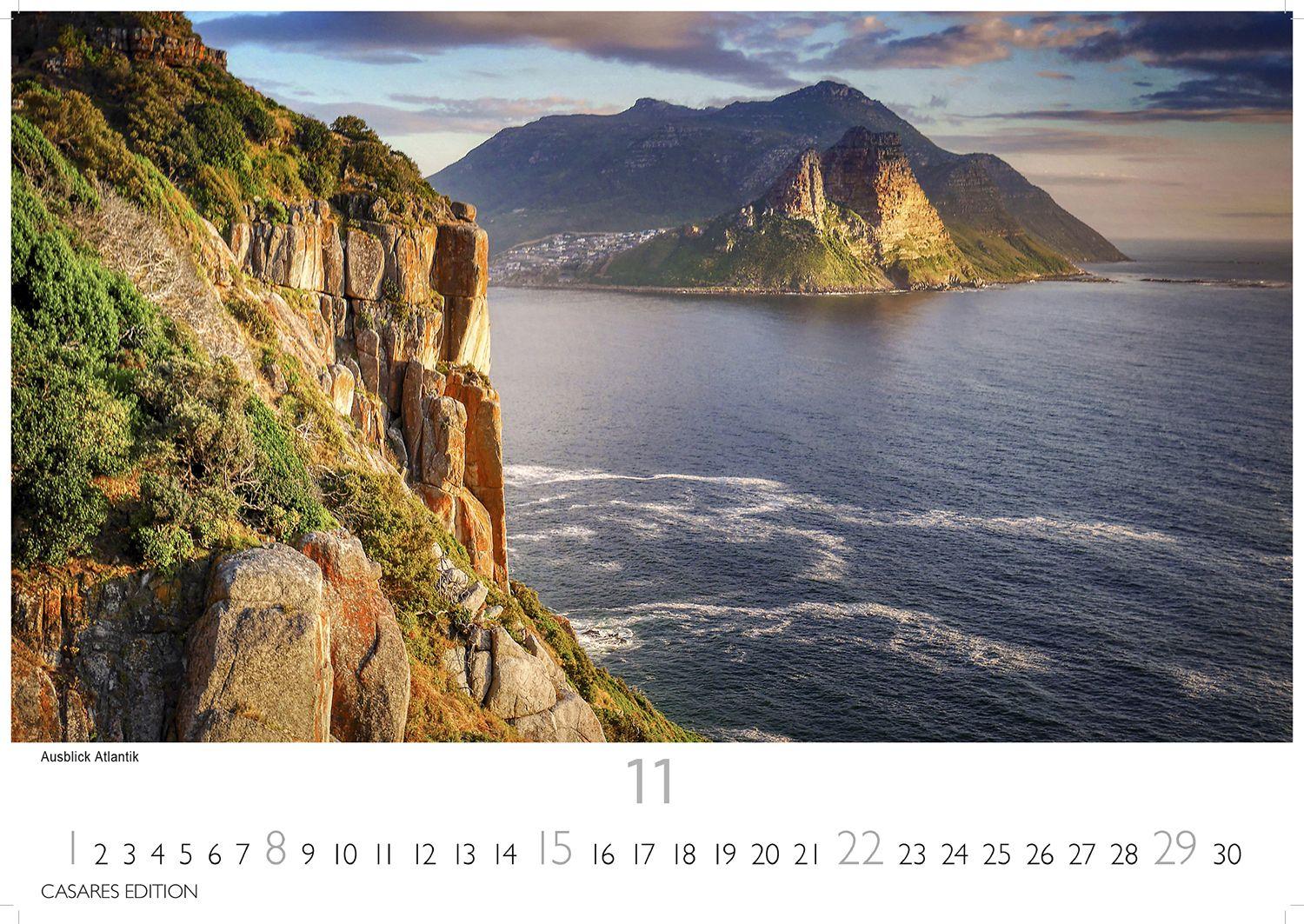 Beispielinhalt (Bild) Südafrika Kalender 2026 - Wandkalender | Fotokalender Afrika 35x50cm - . mit atemberaubenden Natur- und Tierkalenderaufnahmen