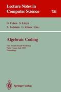Vorderes Coverbild Algebraic Coding