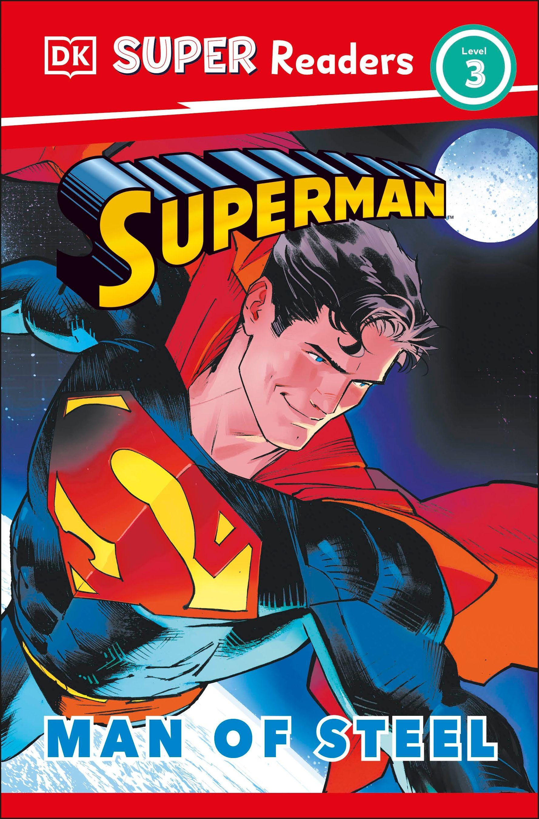 Vorderes Coverbild DK Super Readers Level 3 Superman Man of Steel