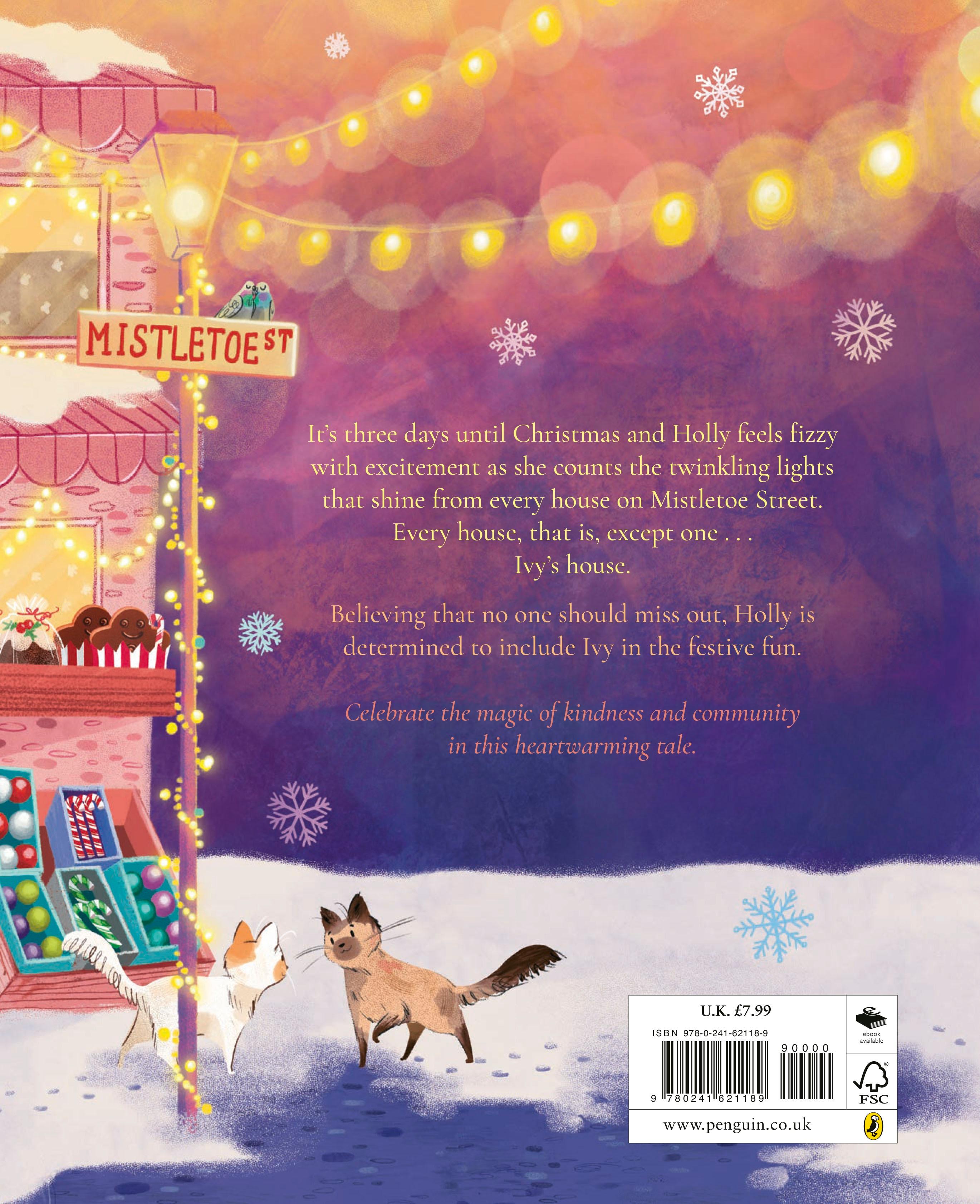 Rückseitencover Christmas Lights on Mistletoe Street