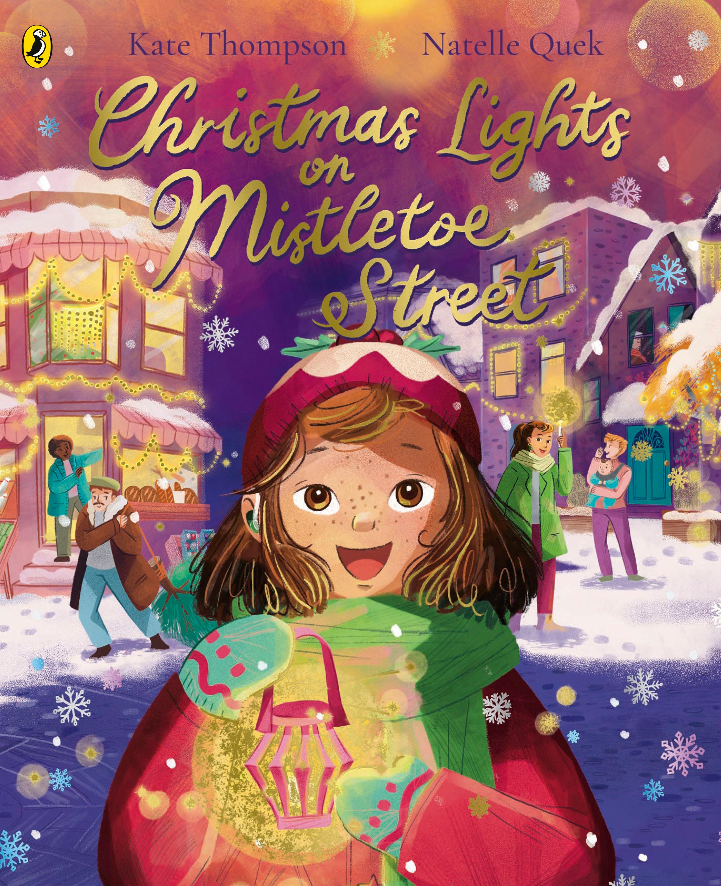 Vorderes Coverbild Christmas Lights on Mistletoe Street