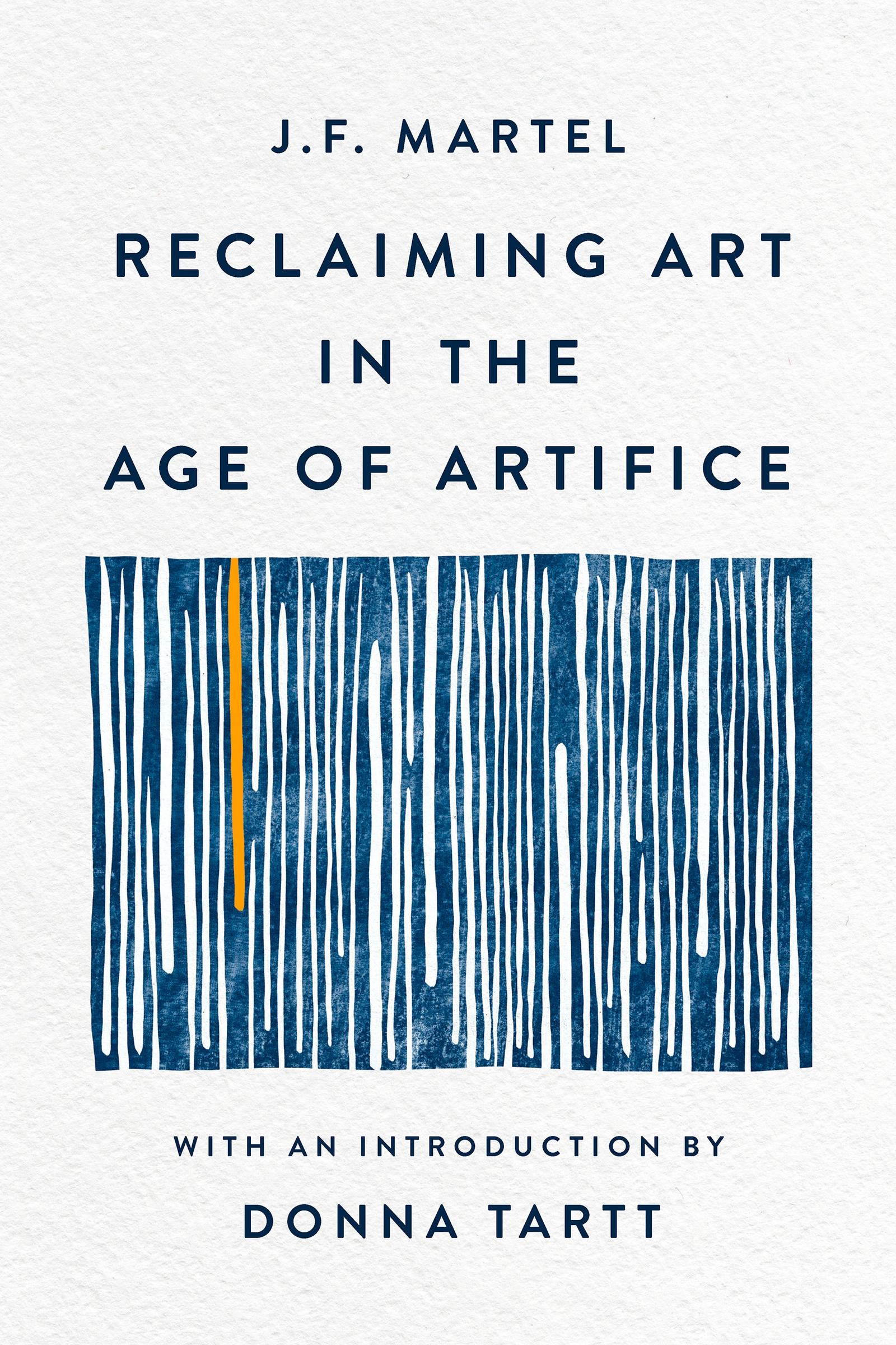 Vorderes Coverbild Reclaiming Art in the Age of Artifice