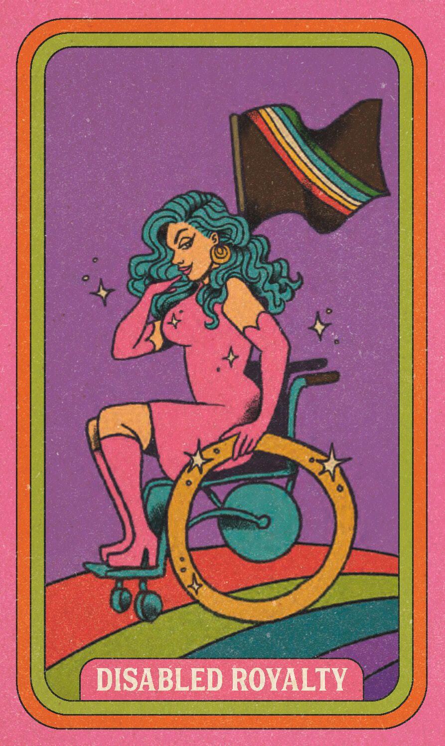 Beispielinhalt (Bild) Drag Queen Oracle