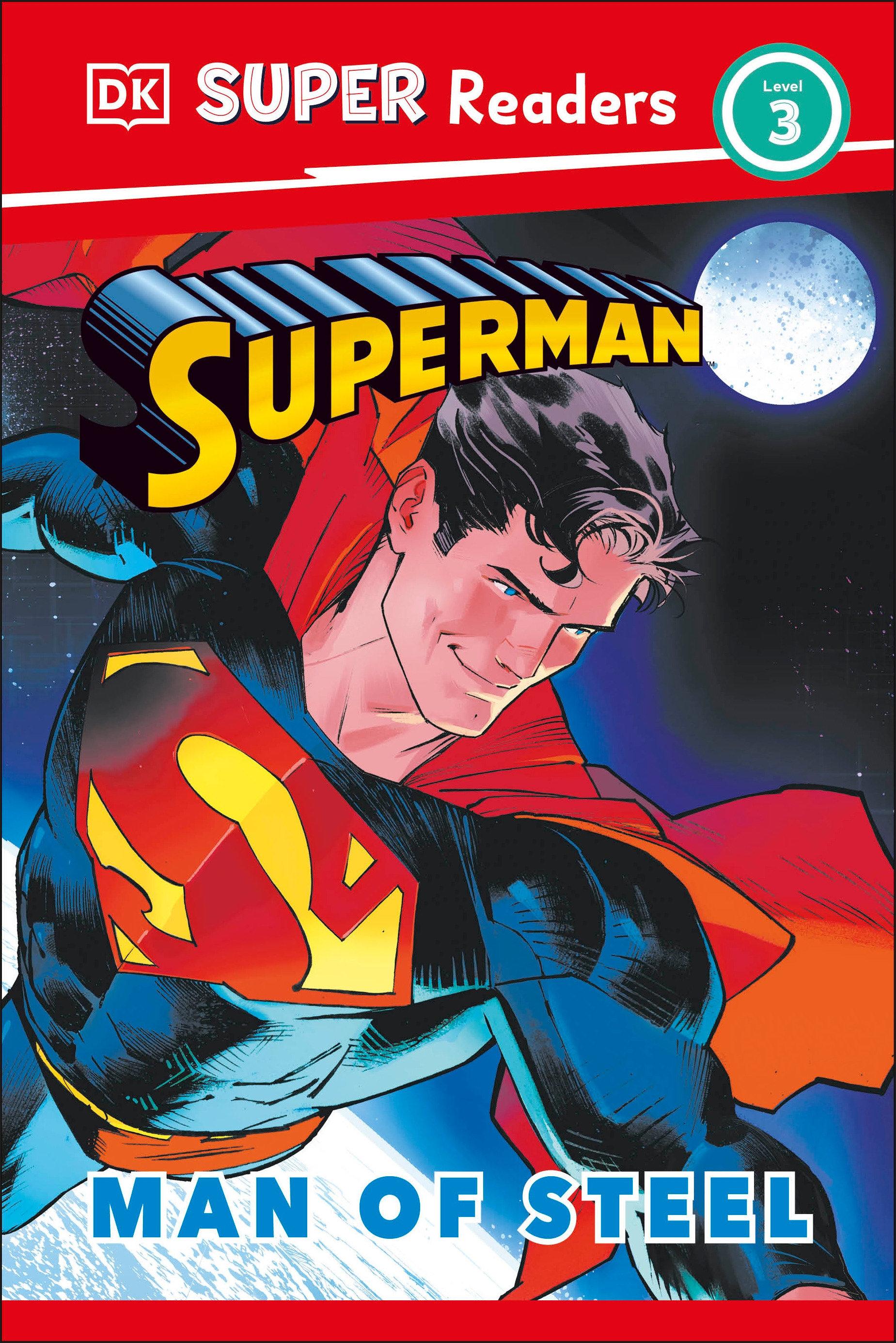 Vorderes Coverbild DK Super Readers Level 3 Superman Man of Steel