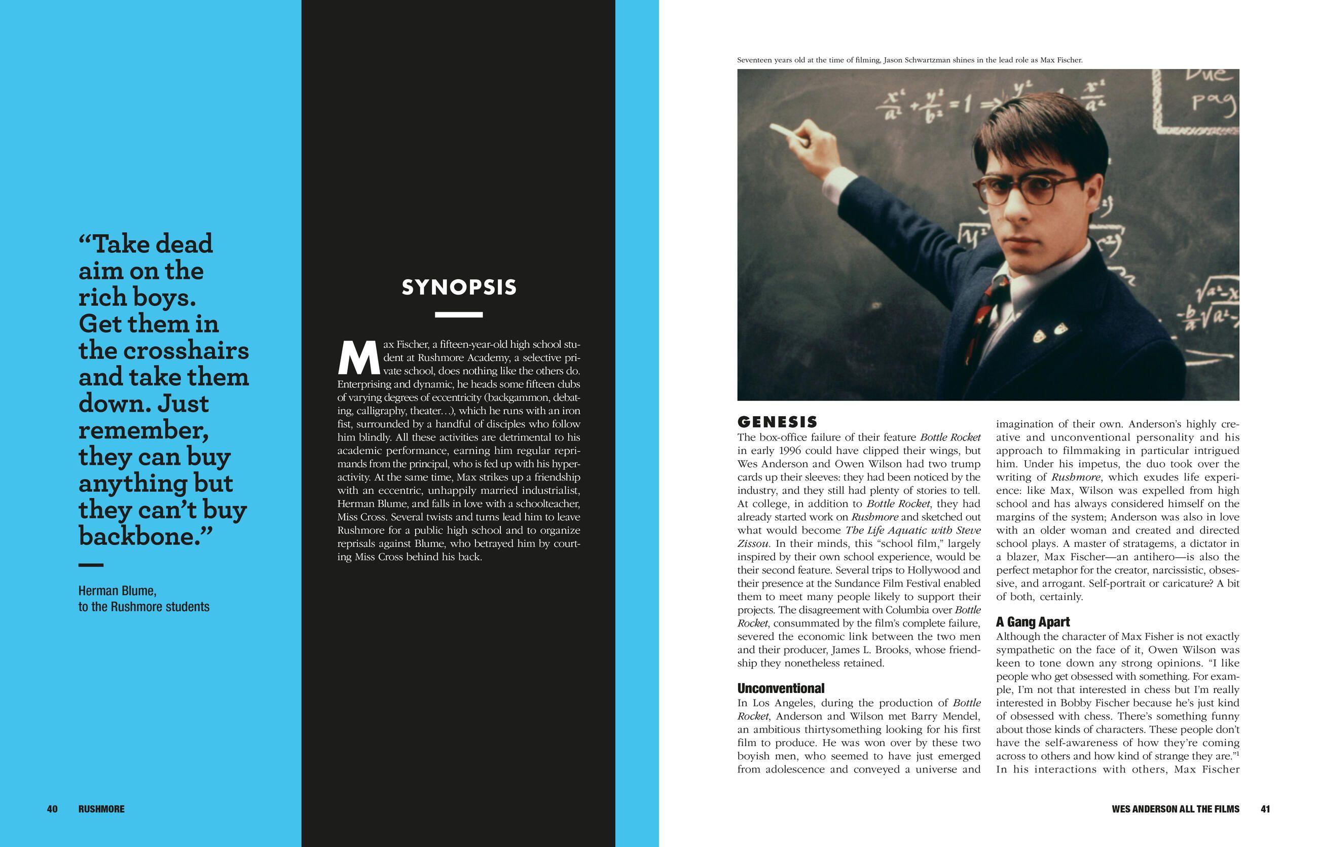 Beispielinhalt (Bild) Wes Anderson All the Films