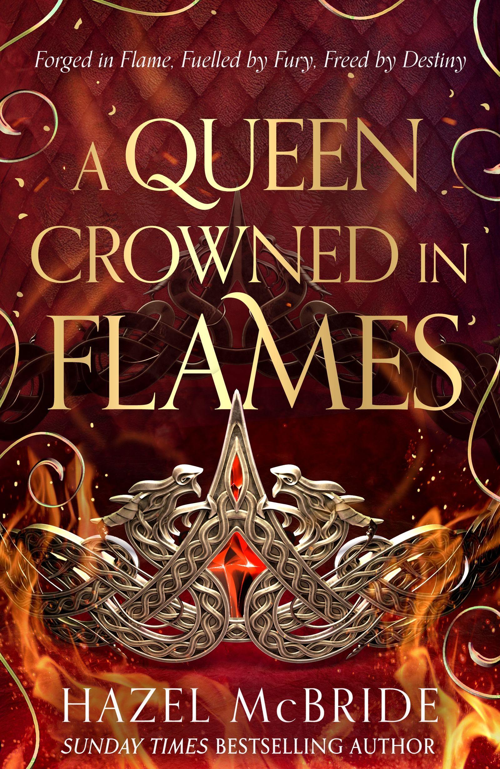 Vorderes Coverbild A Queen Crowned in Flames