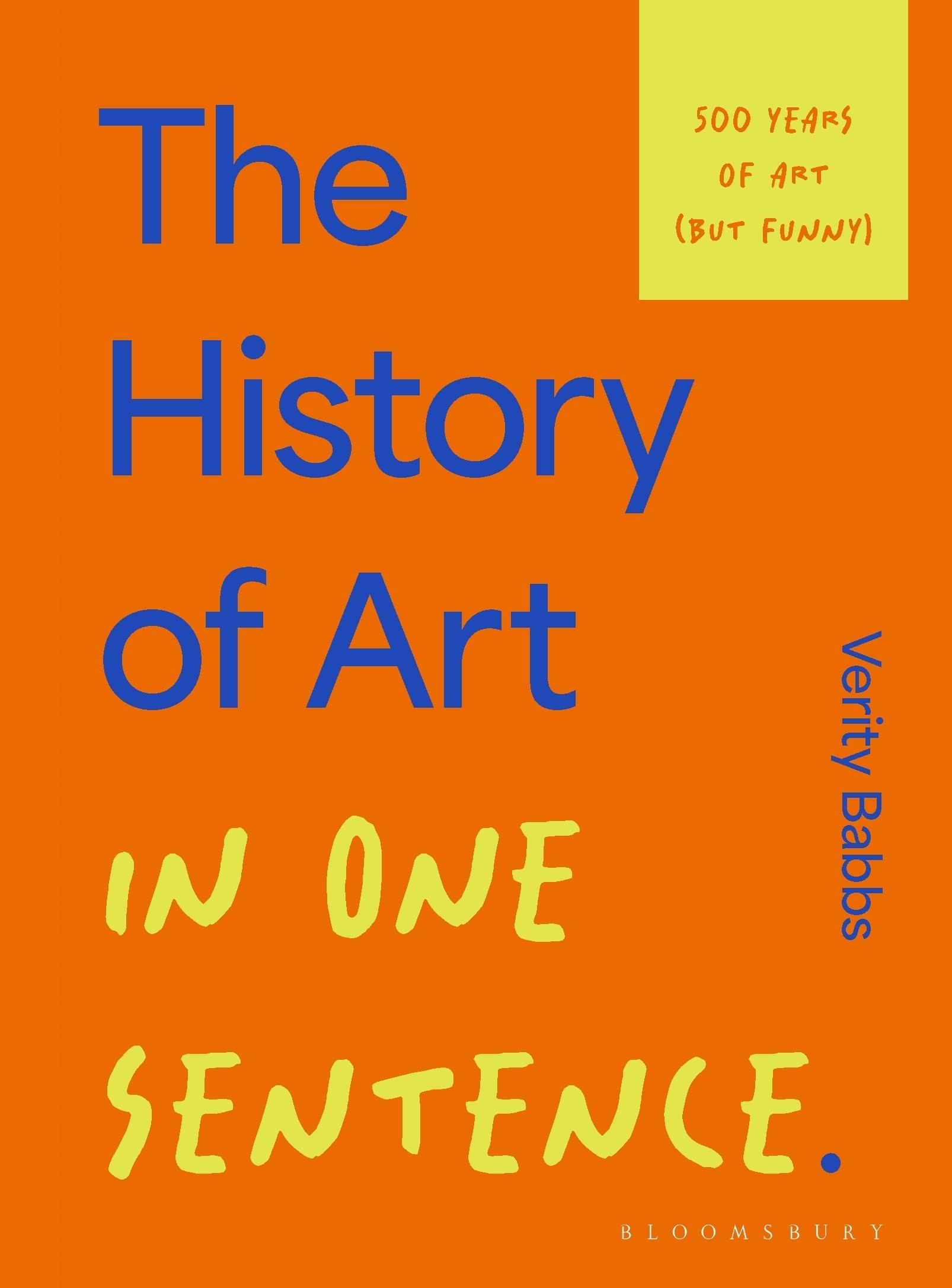 Vorderes Coverbild The History of Art in One Sentence